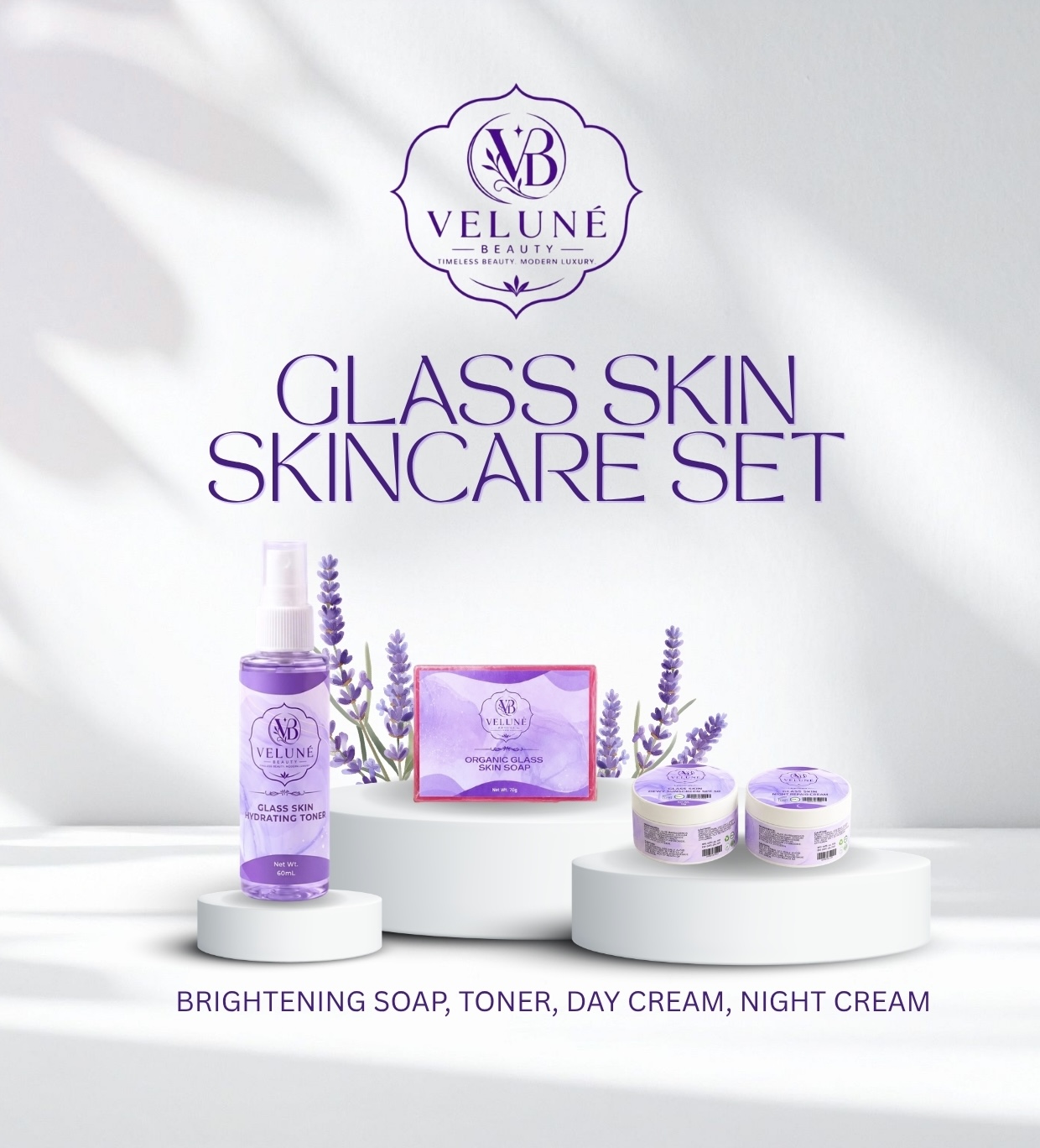Veluné Skincare Set