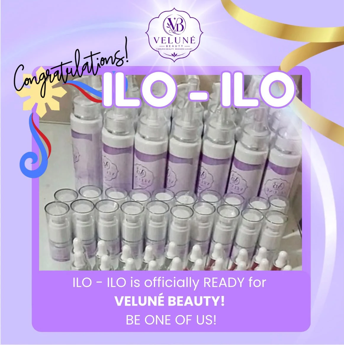 Officially ready for Veluné Beauty